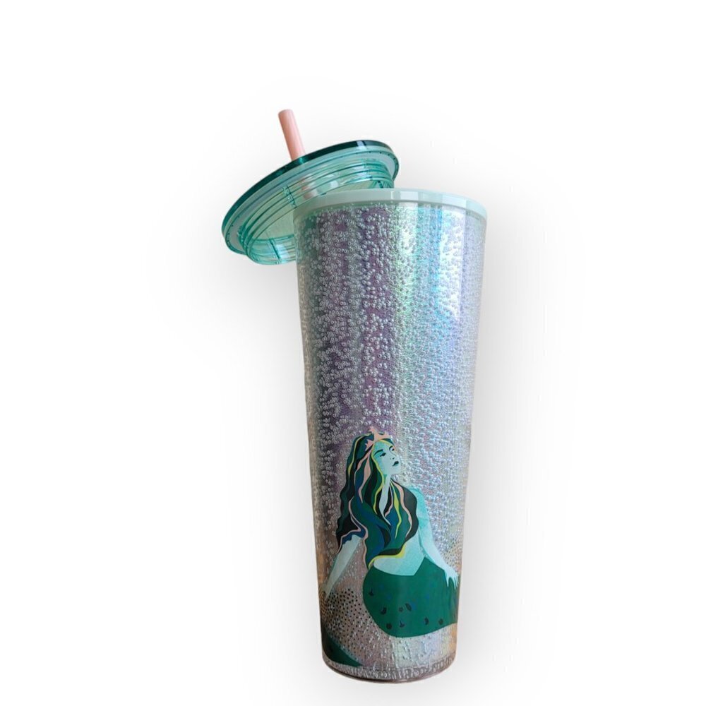 Starbucks 2024 Mint Green Siren Tumbler 24oz Limited Edition Anniversary Cup